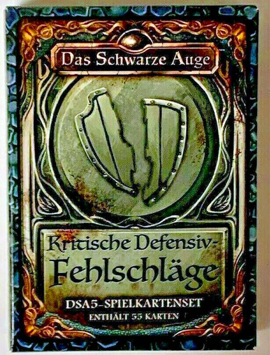 Publikation: Das Schwarze Auge - Spielkartenset Kritische Defensiv-Fehlschläge